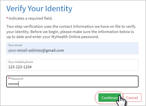 Verify your email address